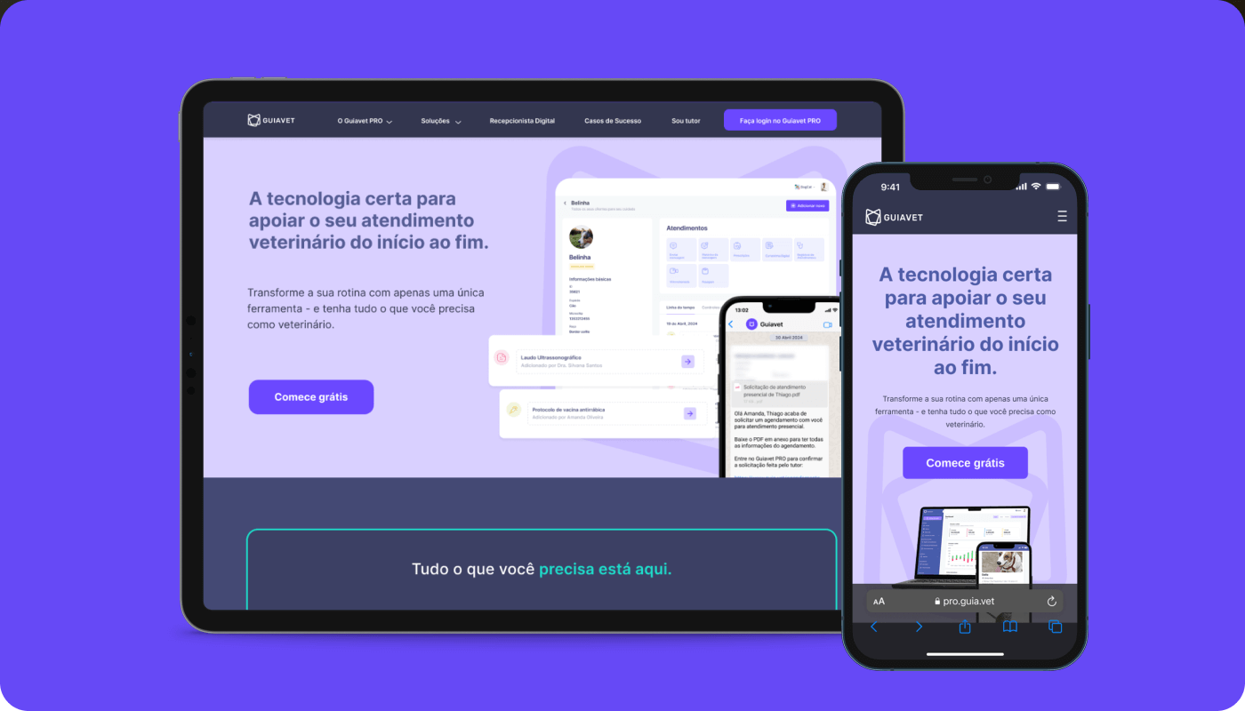 Redesign Site Guiavet