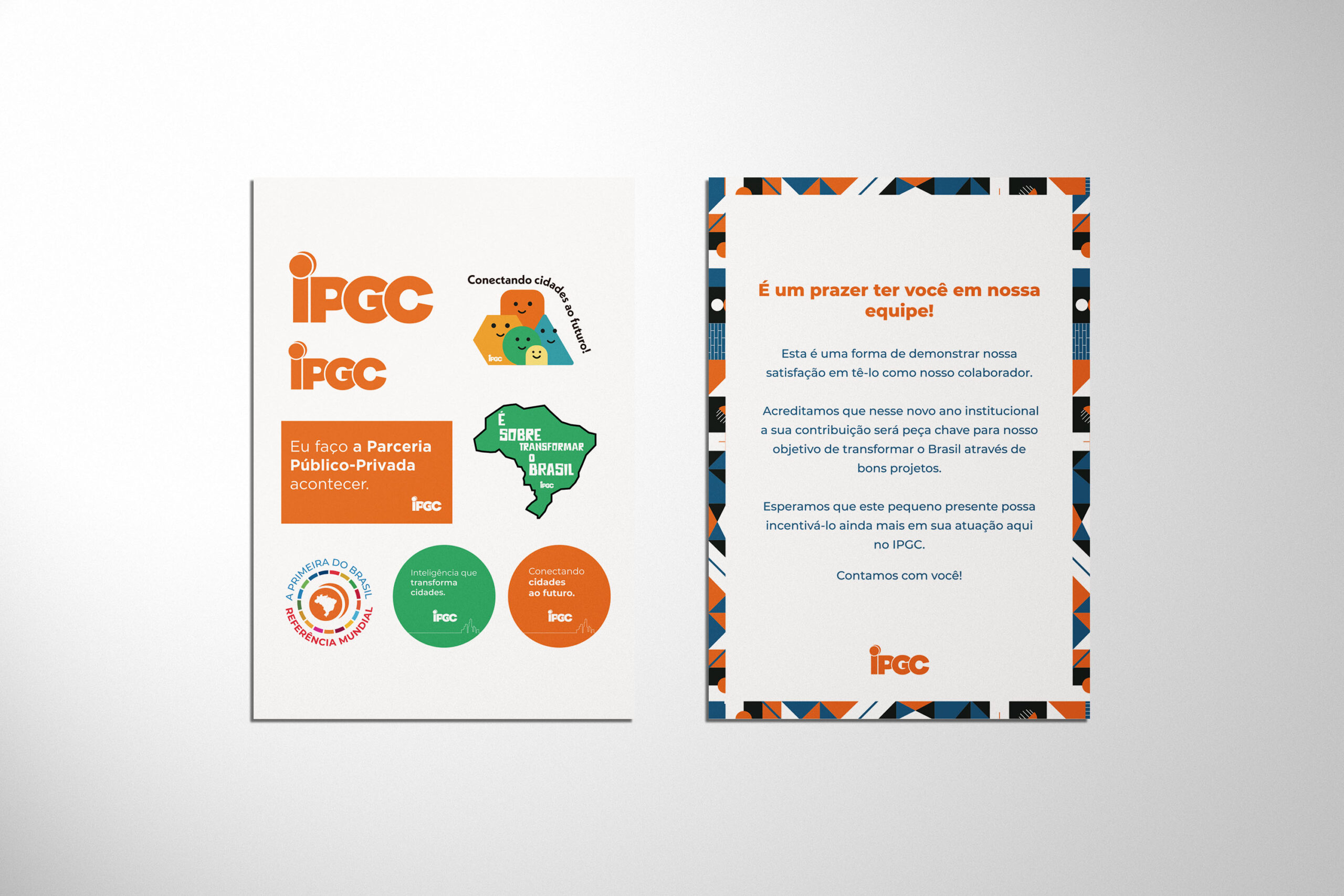Kit Colaborador IPGC 2 - Stickers e Cartinhas