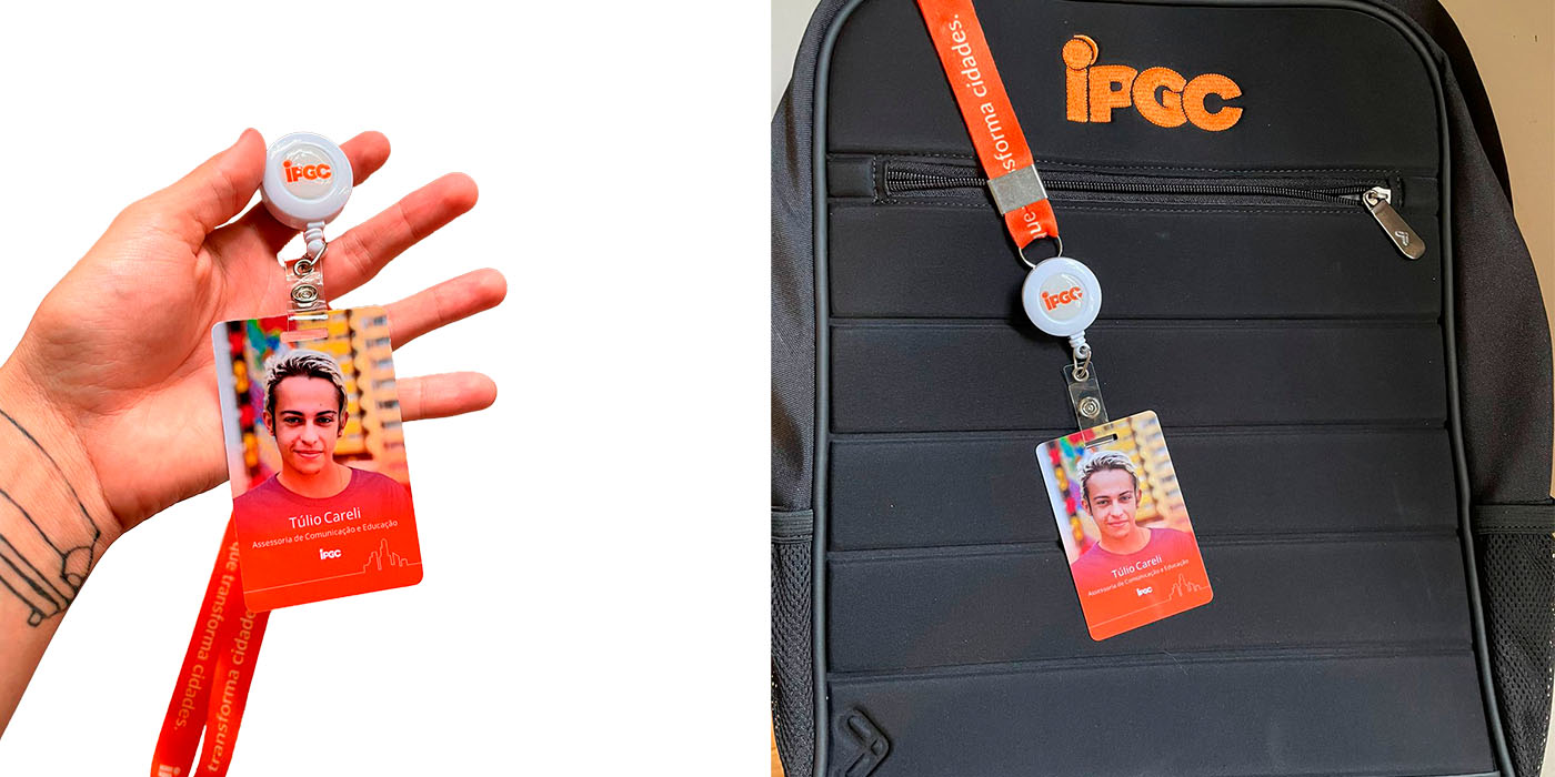 Mochila e Crachá IPGC