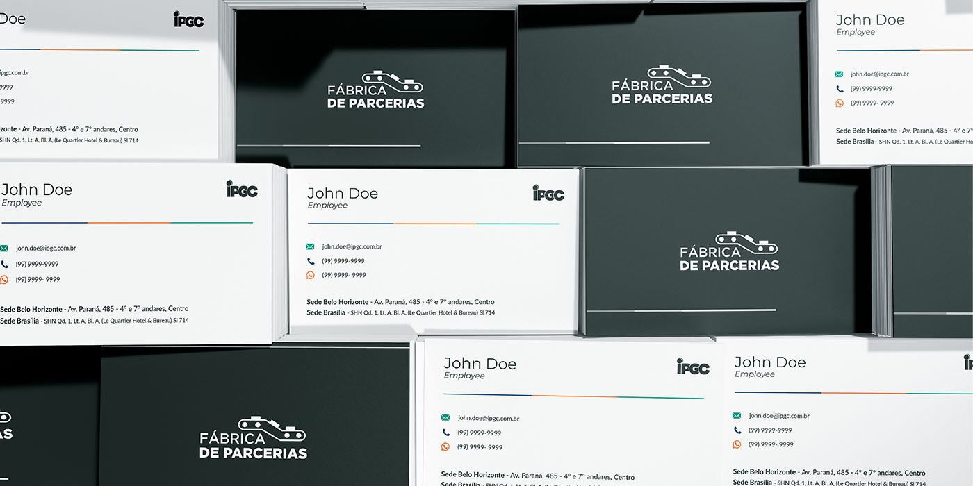 Fábrica de Parcerias - Cartão de Visitas