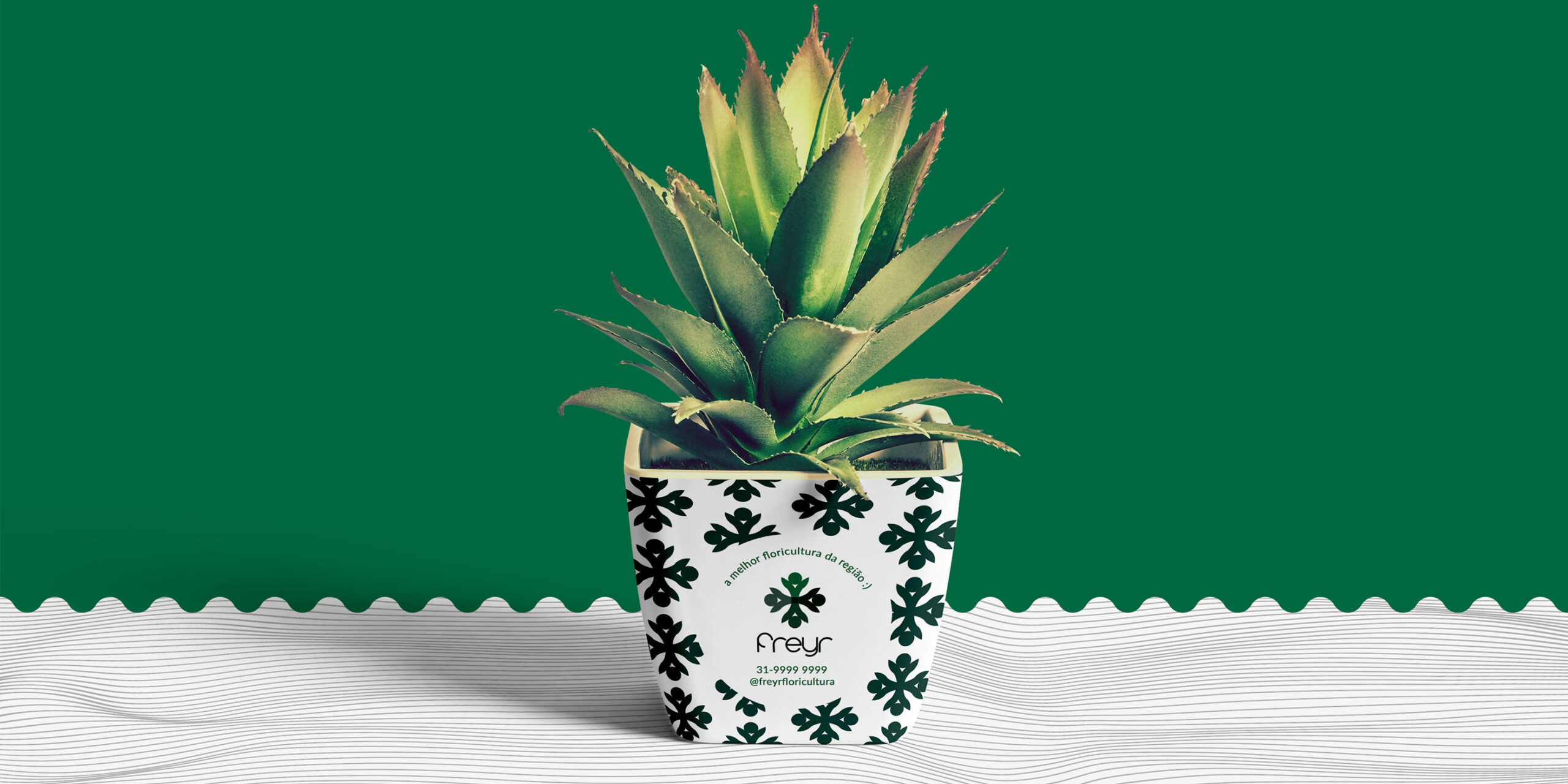 Vaso de Plantas Freyr