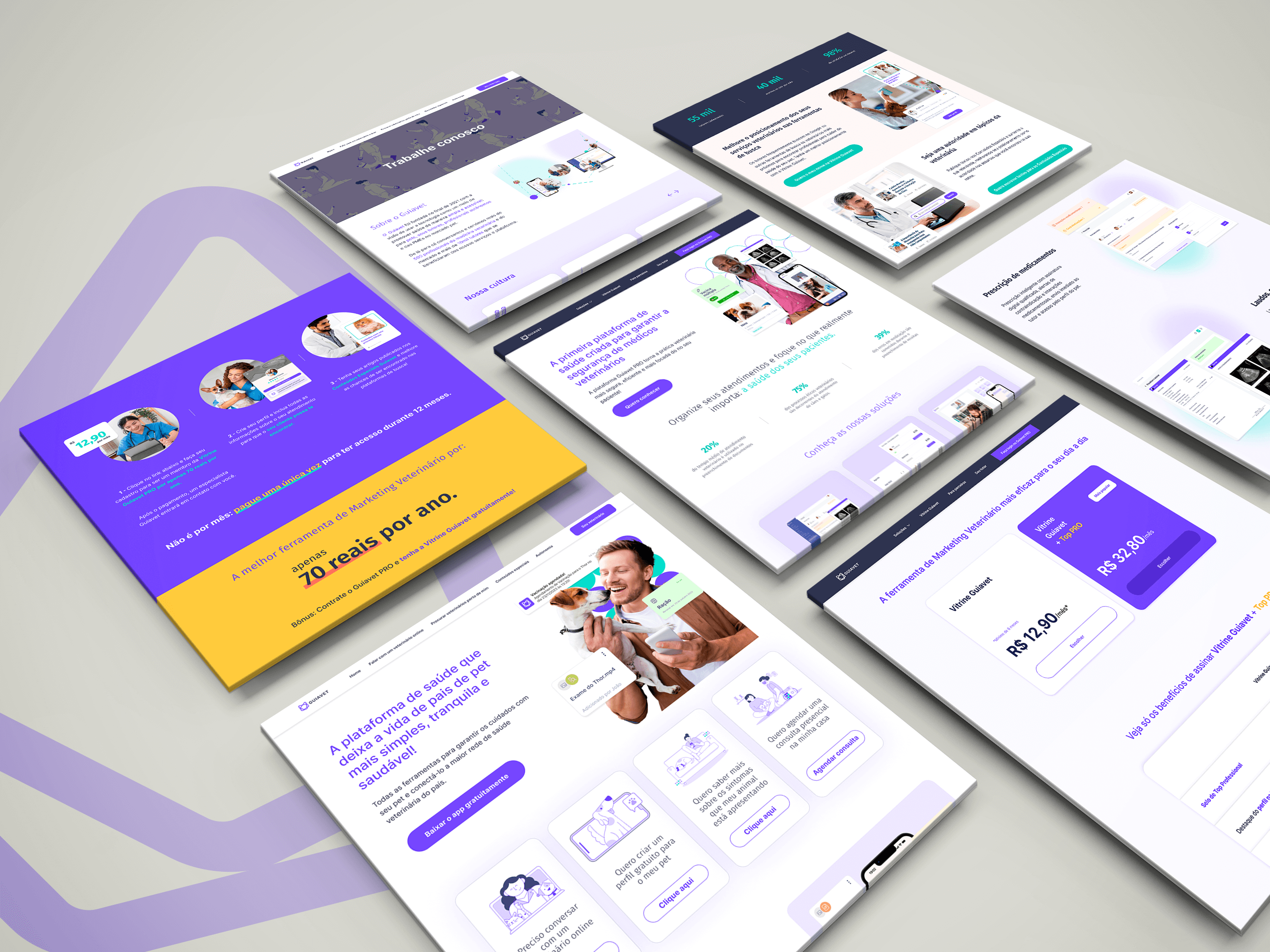 Mockup telas site Guiavet 2023