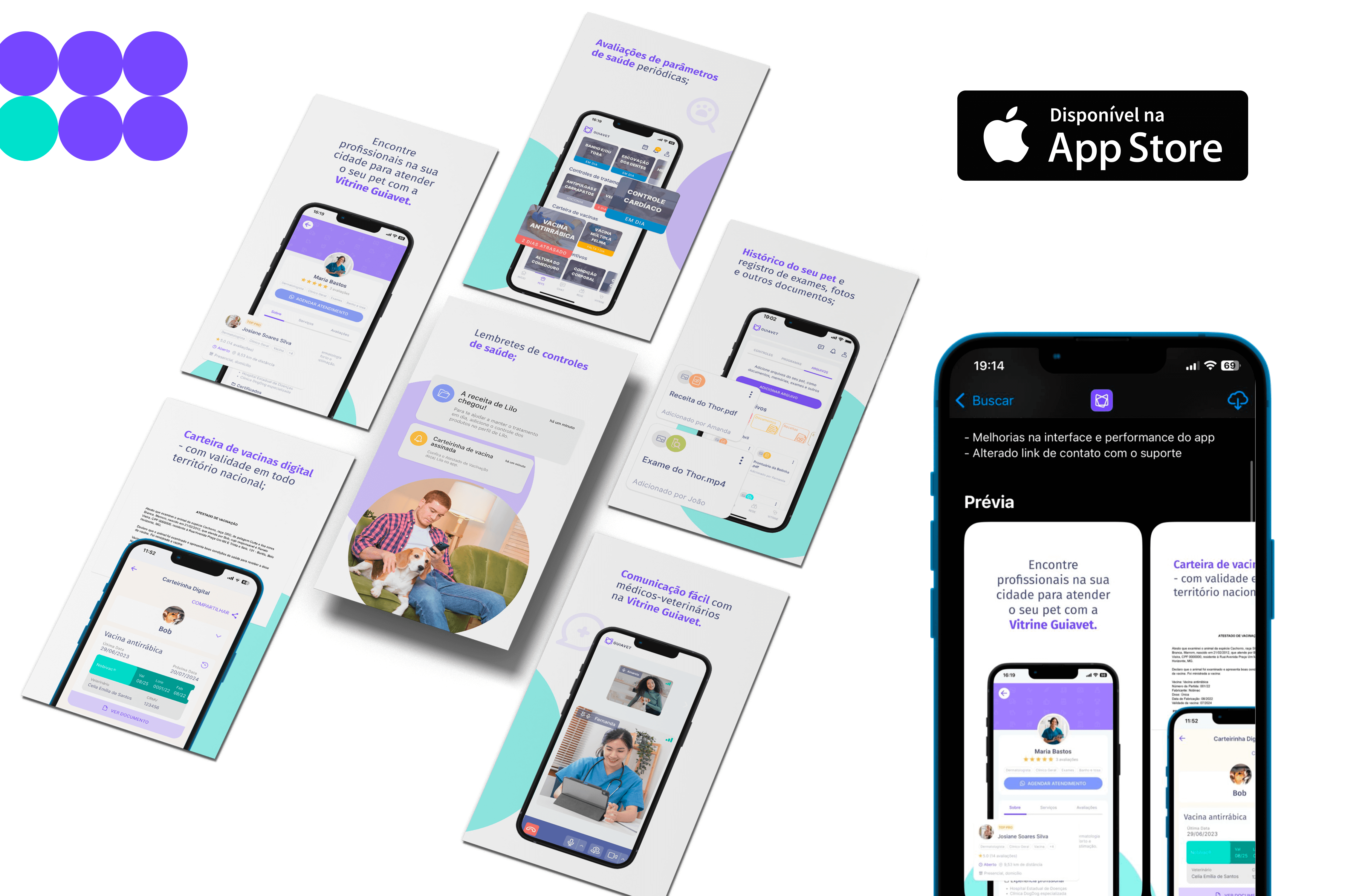 Capas APP Guiavet IOS Celular