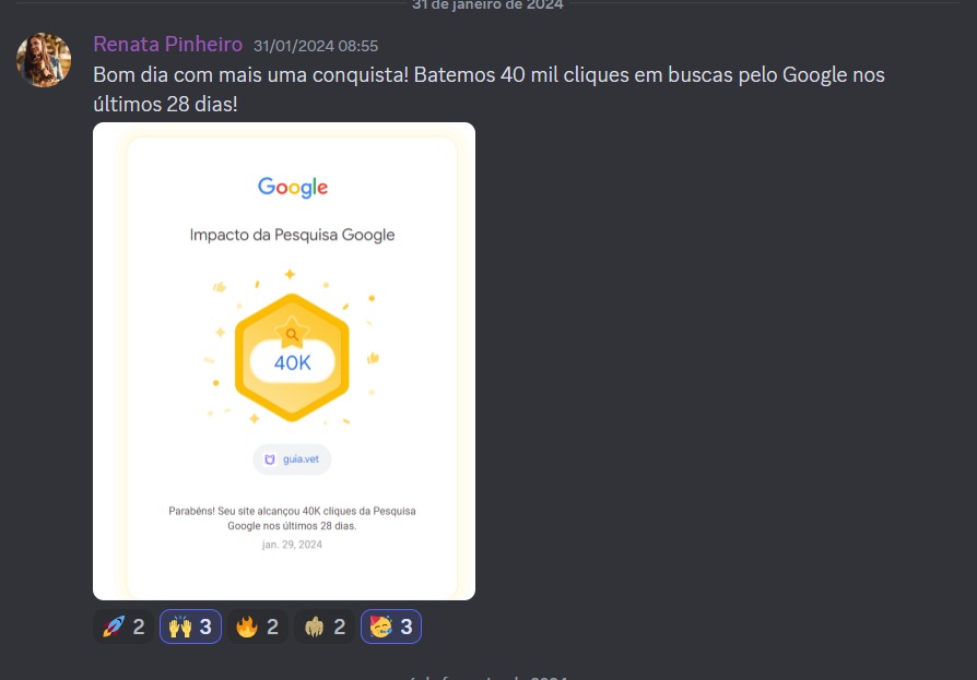Meta batida - Janeiro 2024